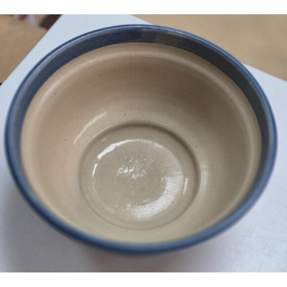 Handcrafted BBP Pottery Stoneware Bowl Stars & Stripes - Picture 4 of 7